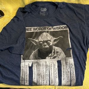 Large Star Wars T shirt Yoda
